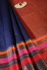 Navy Zari Woven Art Silk Saree