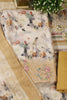 Mustard Cotton Floral Printed And Hemline Embroidered Unstitched Suit