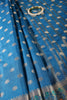 Royal Blue Resham & Zari Woven Silk Saree