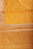 Mustard Color Cotton Silk Zari Woven Saree