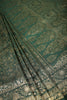 Bottle Green Colour South Silk Heavy Woven Saree