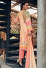 Peach Color Cotton Printed Unstitched Suit Material