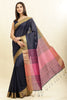 Navy Colour Silk  Woven Saree