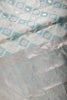 Light Blue Color Zari Woven Chanderi Cotton Saree