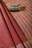 Maroon Zari Woven Silk Saree