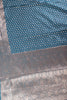 Blue Denim Zari Banarasi Woven Silk Saree