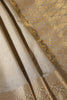 Beige Colour Silk Woven Saree