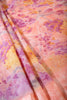 Pink Color Floral Printed Chiffon Saree