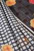 Black Cotton Printed Saree