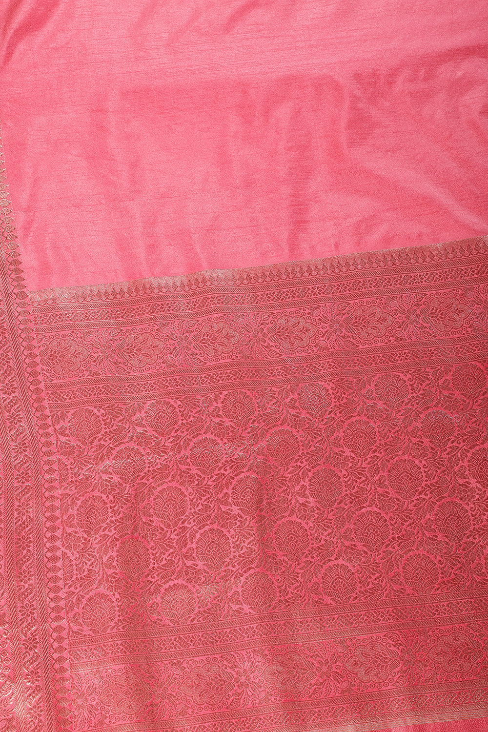 Solid Colour Silk Woven Sarees