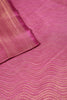 Dusty Pink Colour Soft Silk Leheria Zari Woven Saree