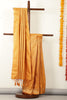 Mustard Zari Woven Soft Silk Saree