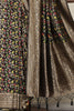 Black Silk Resham & Zari Woven Saree