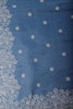 Blue Tissue Resham Embroidered Saree