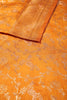 Mustard Colour Zari Woven South Silk Saree