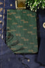 Green Chanderi Silk Woven Unstitched Suit