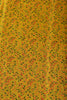 Mehandi Color Chiffon Floral Zari Border Printed Saree