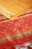Mustard Color Chanderi Cotton Woven Saree
