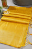 Mustard Color Zari Woven South Silk Saree