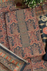 Blue Colour Pashmina Digital Printed Unstitched Suit Fabric