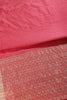 Deep Carmine Zari Woven Silk Saree