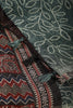 Bottle Green Color Chanderi Cotton Bandhani & Kalamkari Printed Saree