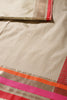 Fawn Color Zari Woven Art Silk Saree