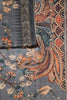 Grey Tussar Silk Digital-Inspired Printed Saree
