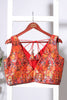 Rani Brocade Sik Resham And Zari Woven Readymade Blouse