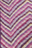 Purple Chiffon Lehariya Printed Saree