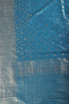 Blue Lightweight Banarasi Silk Weaving Saree