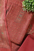 Maroon Pashmina Floral Printed Unstitched Suit Material