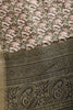 Green Colour Cotton Silk Abstract Printed Saree