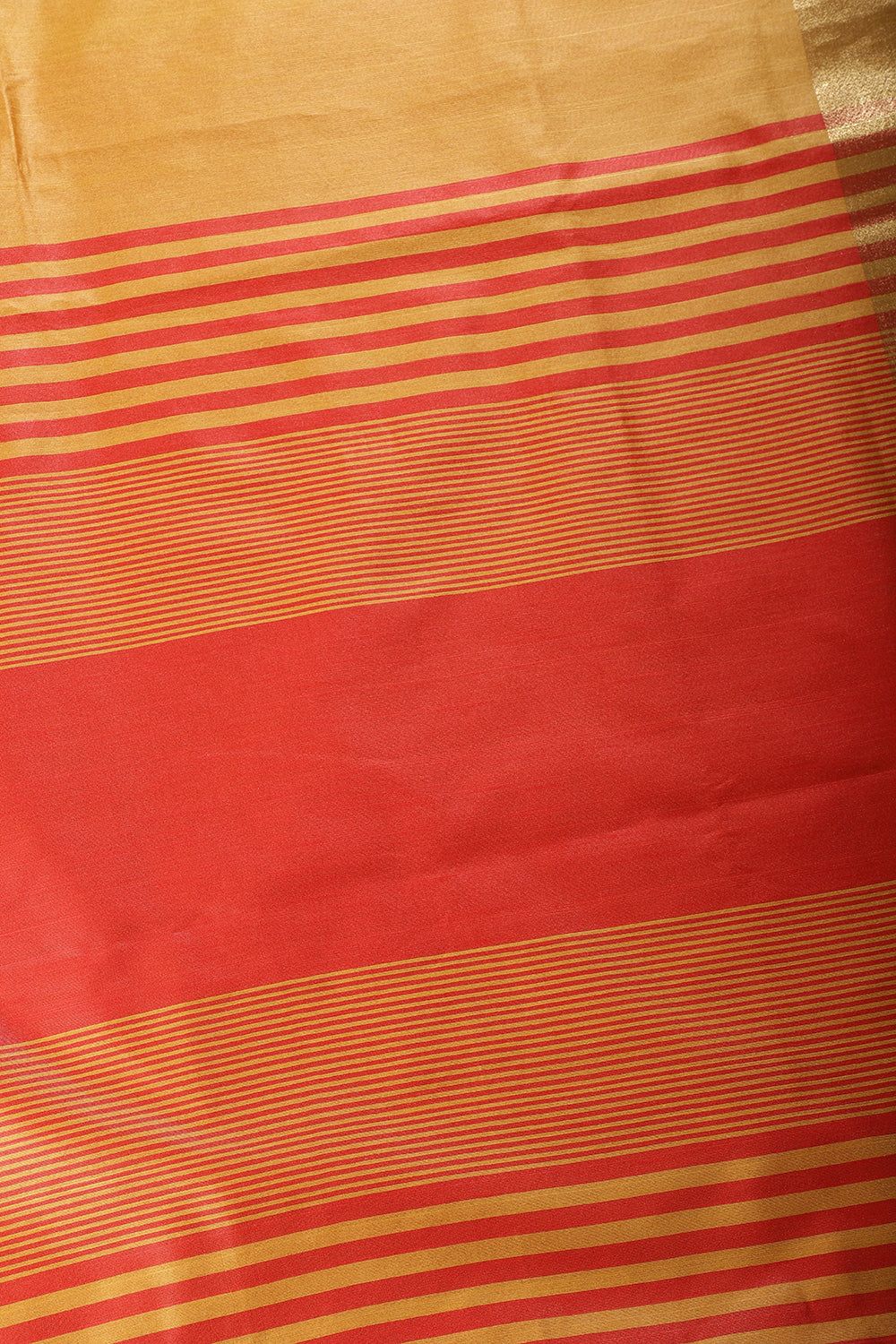 Mustard Silk Woven Saree