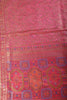 Rani Baluchari Silk Meenakari Woven Saree