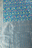 Blue Silk Zari & Resham Woven Saree