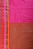 Magenta Pink Zari Woven Art Silk Saree
