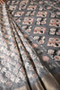Grey Color Cotton Silk Abstract Printed Saree