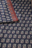 Navy Cotton Silk Printed Saree