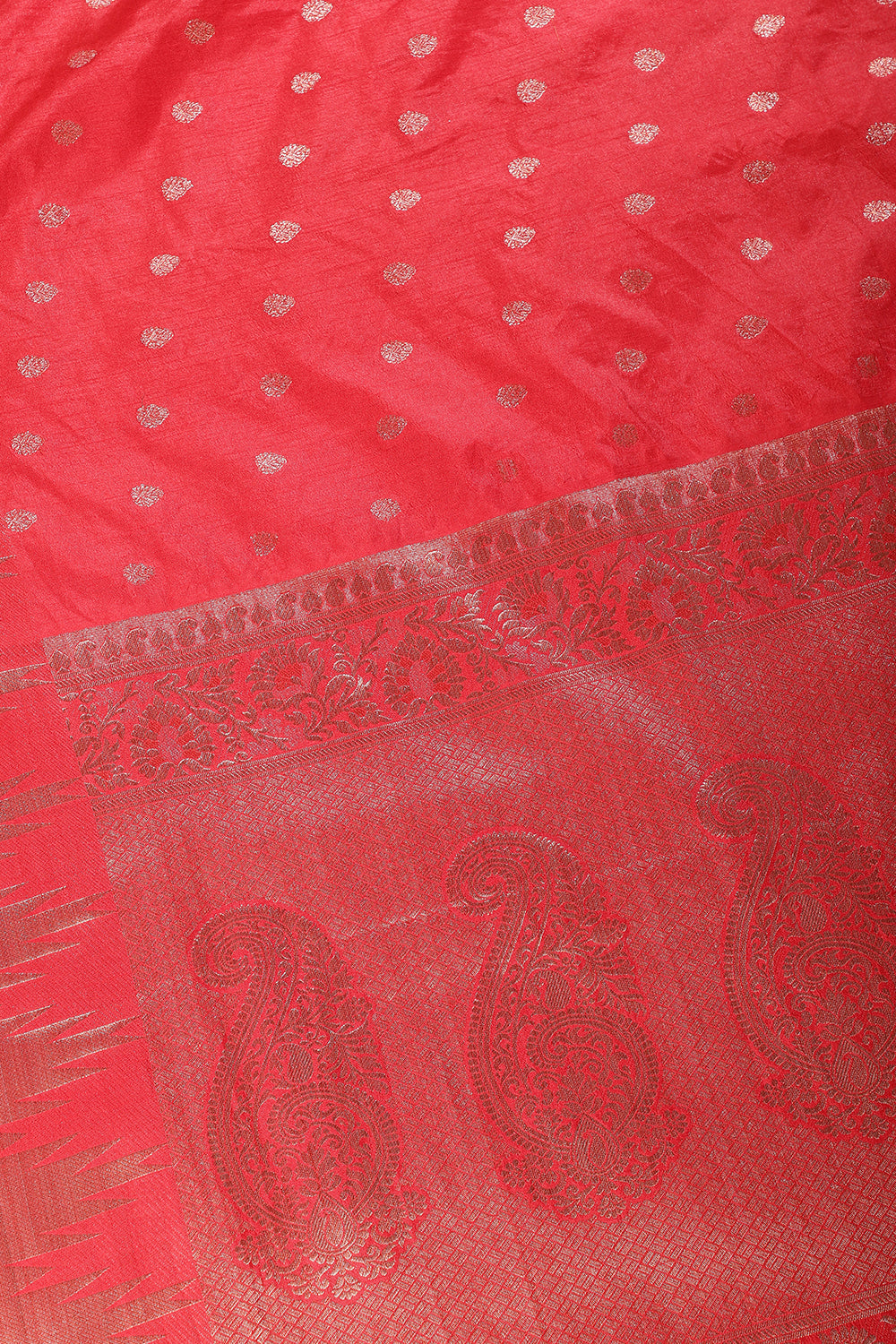 Silk Buta Woven Sarees