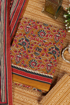 Mustard Cambric Cotton Unstitched Suit Material