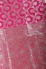 Fuchsia Pink Zari Woven Banarasi Silk Saree
