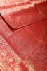 Persian Red Colour South Silk Heavy Woven Saree