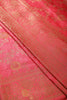 Light Carmine Pink Color Raw Silk Zari Woven Saree