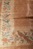 Brown Tussar Silk Printed Saree