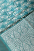 Rama Color Cotton Silk Block Printed Sar