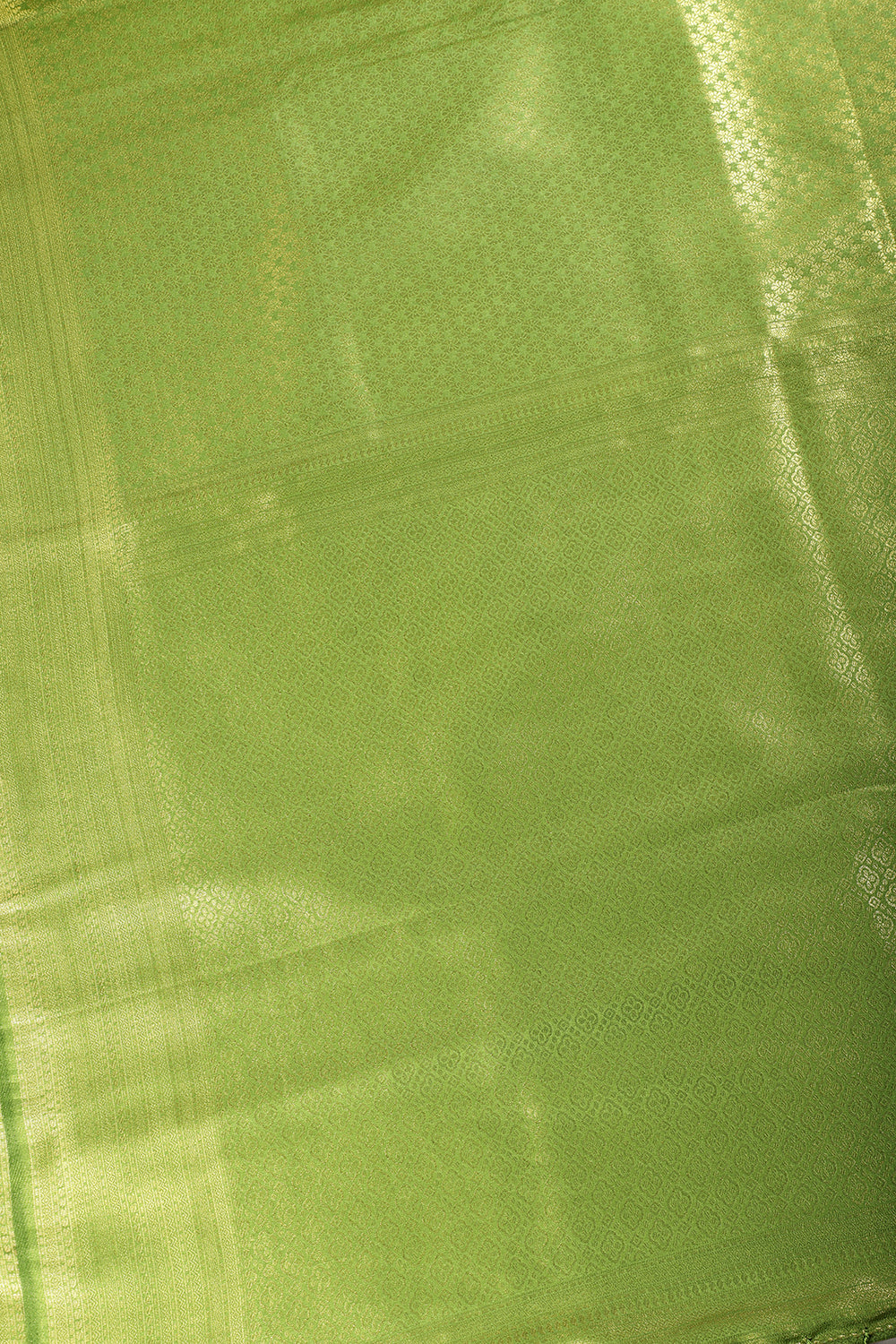 Green Color South Silk Zari Woven Saree