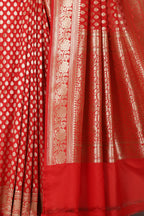 Red Banarasi SIlk Woven Saree