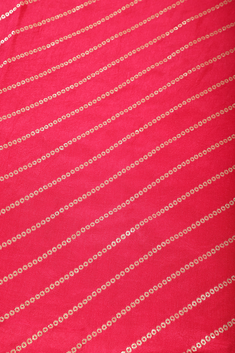 Rani Modal Silk Saree with Zari Pinstripes