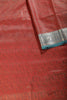 Maroon Cotton Silk Resham & Zari Woven Saree